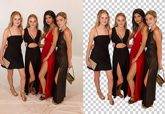 Complex Photoshop masking