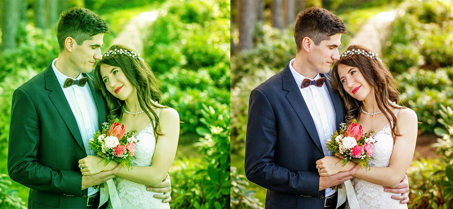 Wedding photography editing service