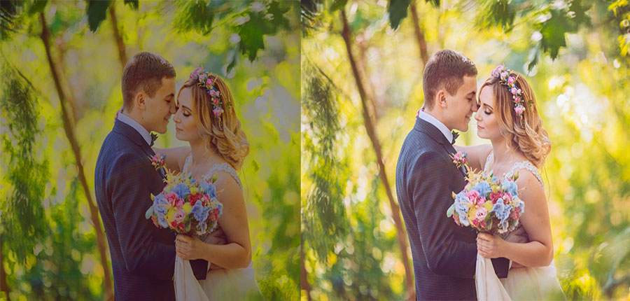 Wedding photography editing service